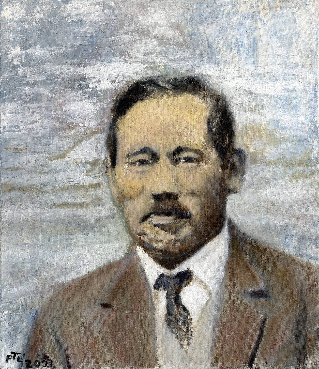 Tsunesaburo Makiguchi Oil Painting commission